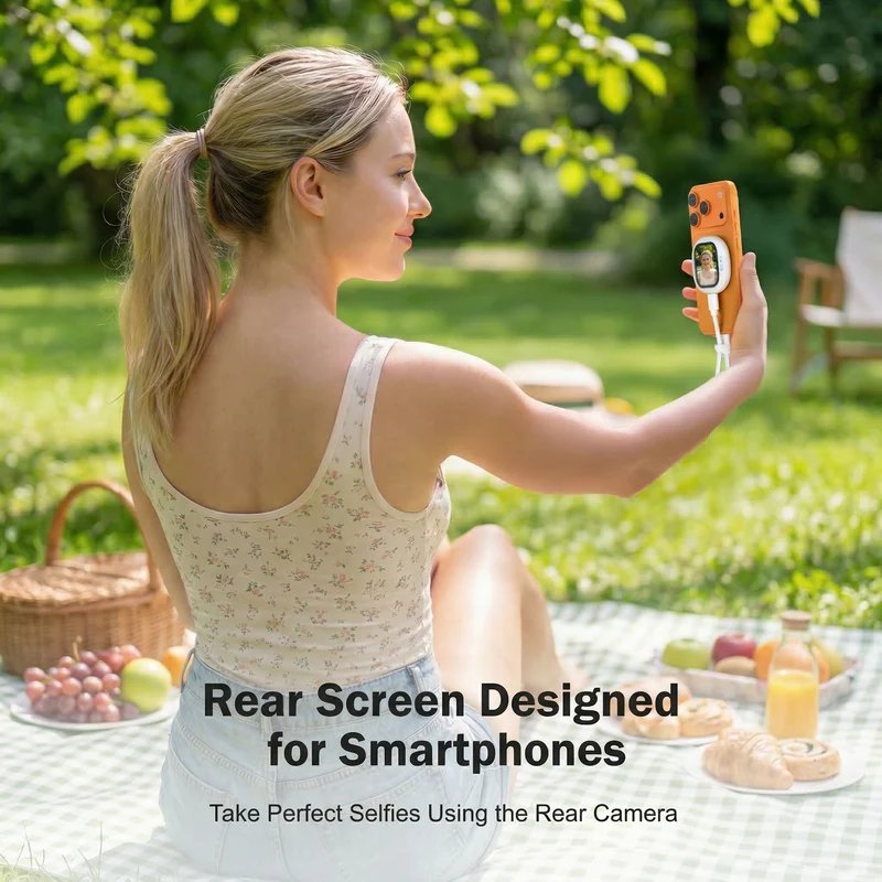 Lemorele R1021 Magnetic Rear Camera Selfie Screen