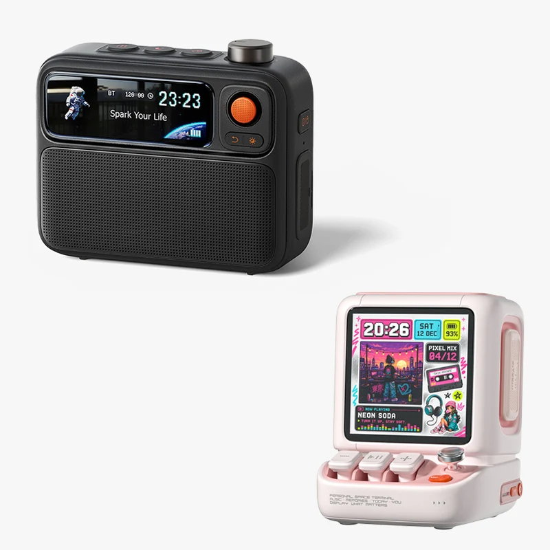 Divoom Astrotoo + FlowToo – Desk & Bedside Speaker Bundle
