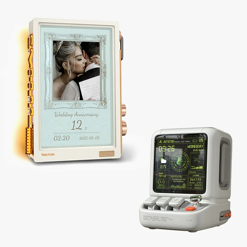 Divoom Astrotoo + Times Frame Desk Setup Bundle