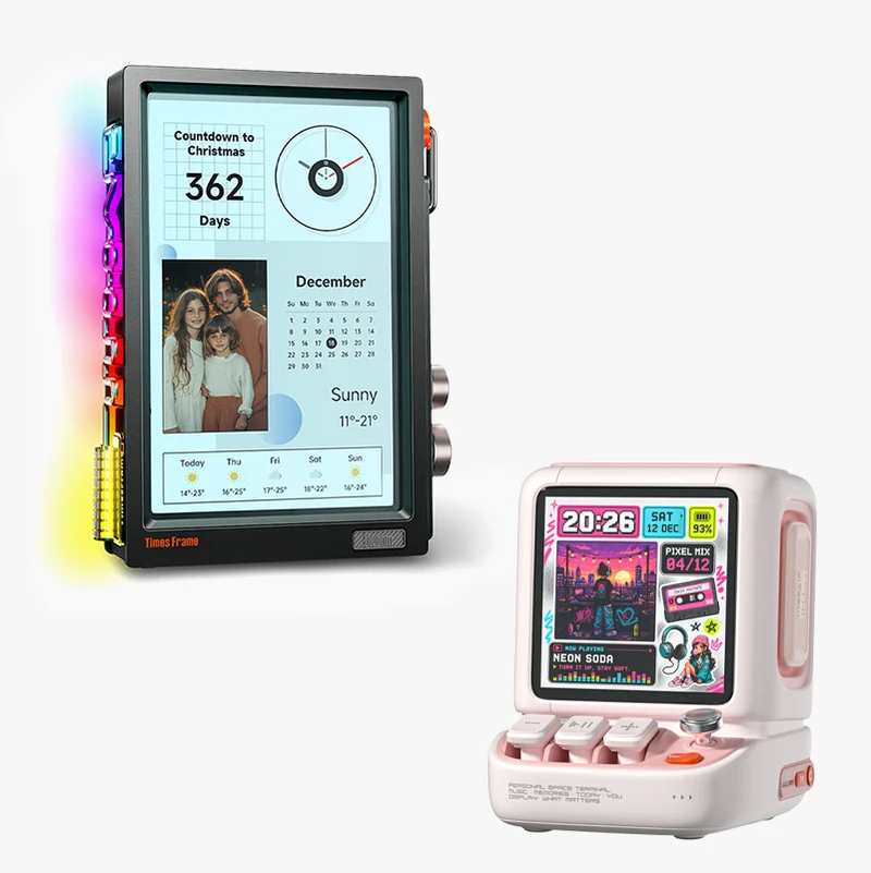 Divoom Astrotoo + Times Frame Desk Setup Bundle