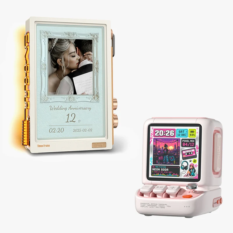 Divoom Astrotoo + Times Frame Desk Setup Bundle
