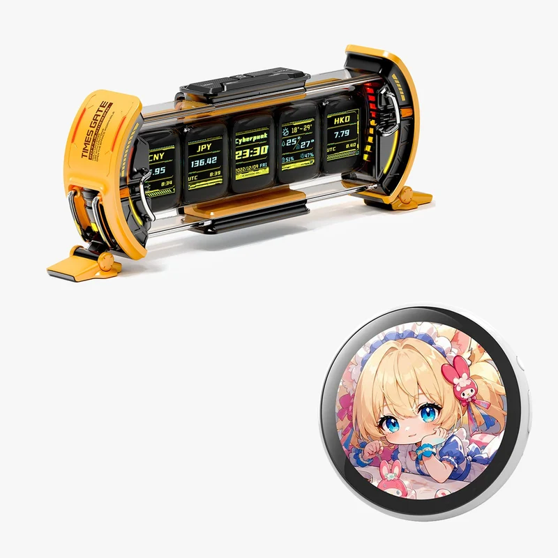 Divoom Emodo Pixel Badge + Times Gate Bundle