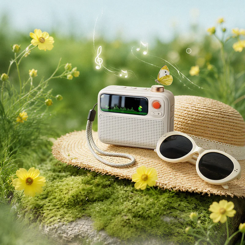 Divoom FlowToo Premium Bedside Speaker & Smart Sleep Clock