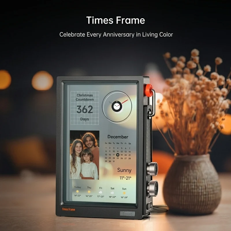 Divoom Times Frame Floating Smart Desk Display