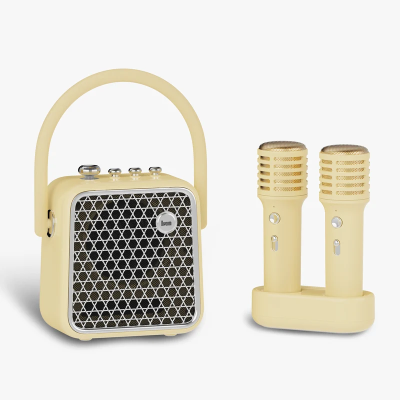 Divoom SongBird-SE Portable Bluetooth Speaker for Singing and Recording