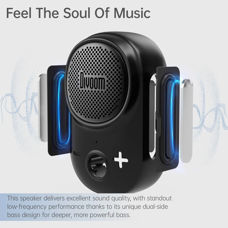 Divoom Itour-S Mini Portable Bluetooth Speaker