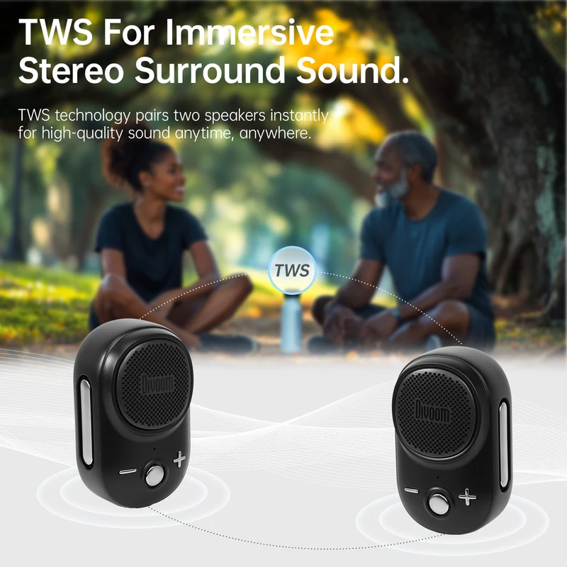 Divoom Itour-S Mini Portable Bluetooth Speaker