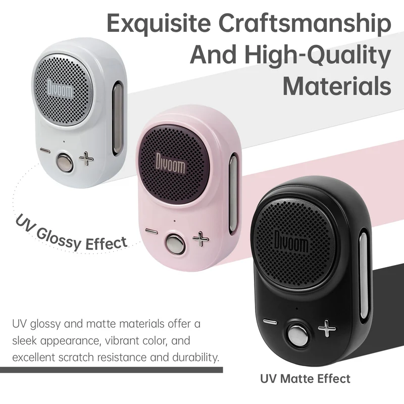 Divoom Itour-S Mini Portable Bluetooth Speaker