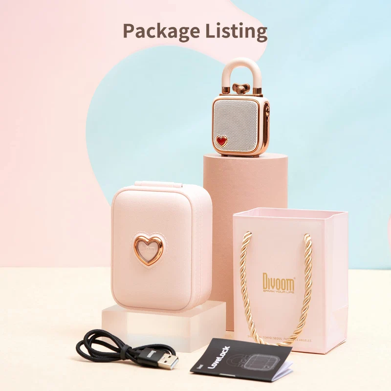 Divoom Lovelock Portable Bluetooth Speaker Gift