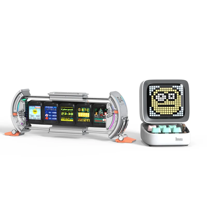 Divoom Times Gate & Ditoo Pro Smart Pixel Display Speaker Bundle