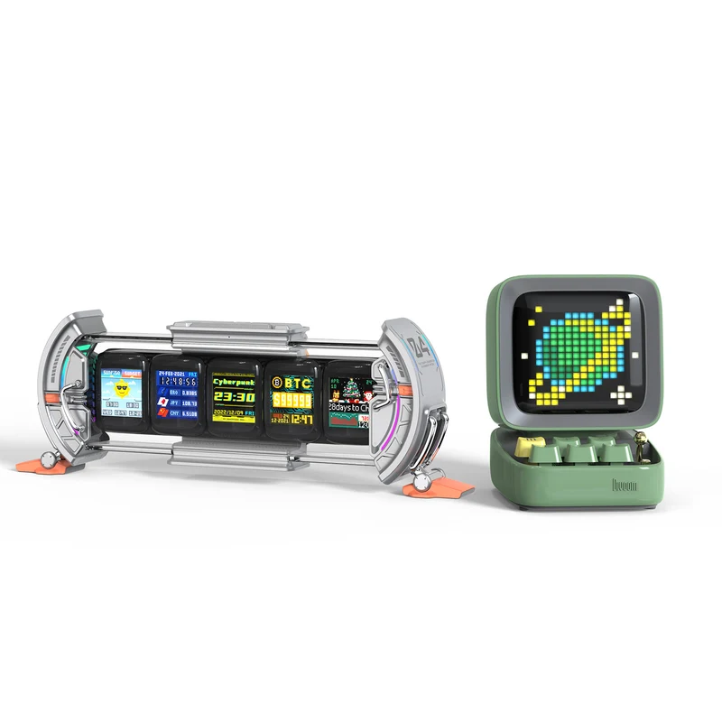 Divoom Times Gate & Ditoo Pro Smart Pixel Display Speaker Bundle