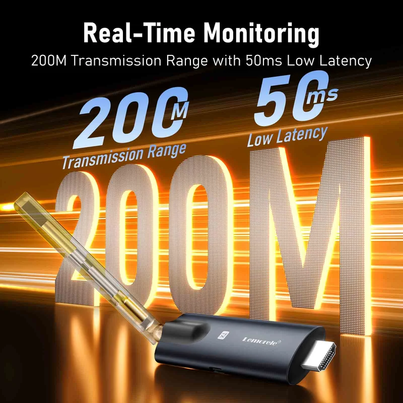 Lemorele Ultra-Long Transmission Wireless HDMI Kit – 1TX to 4RX