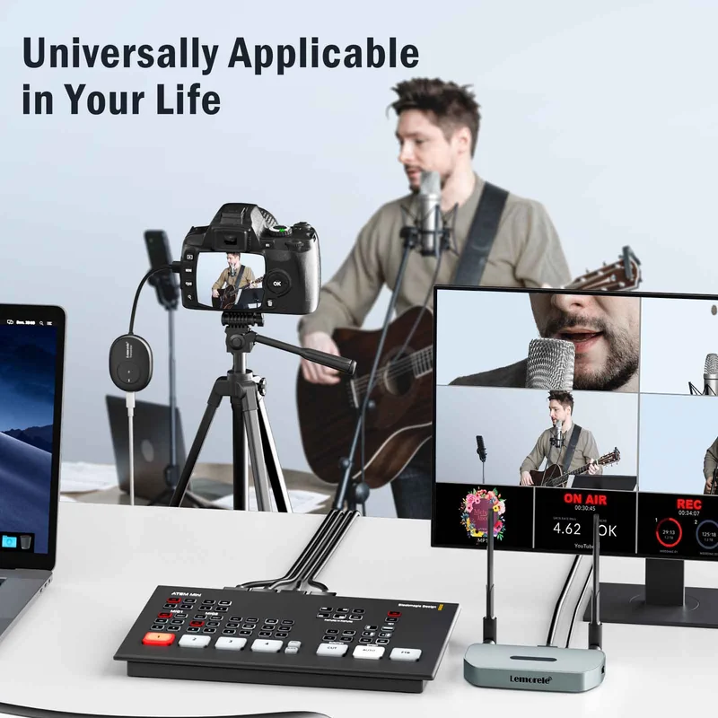Lemorele Wireless HDMI Kit – USB-A/C/HDMI For MacOS