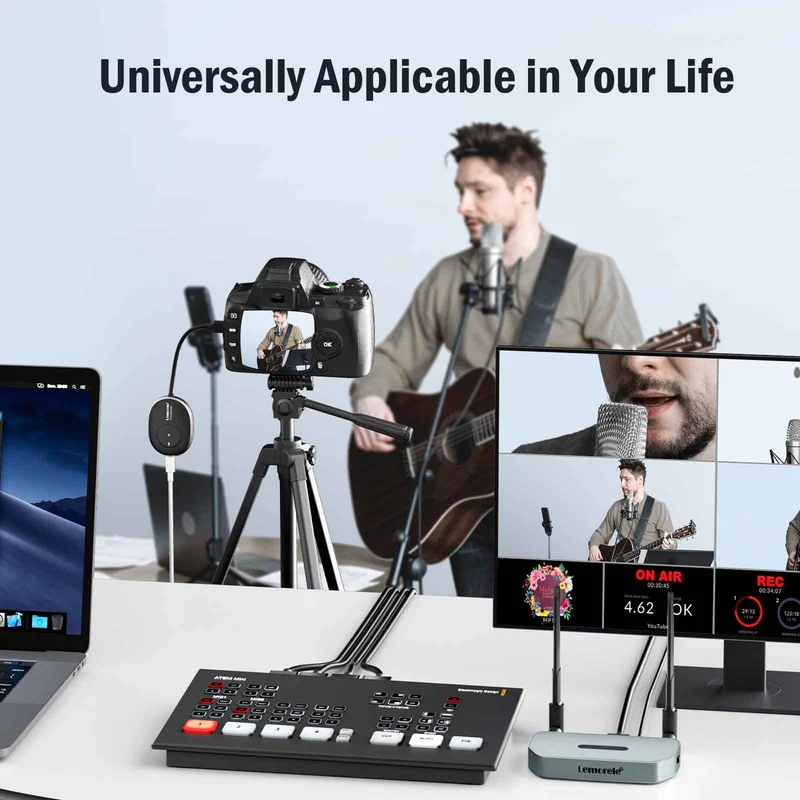 Lemorele Wireless HDMI Kit – USB-A/C/HDMI For MacOS