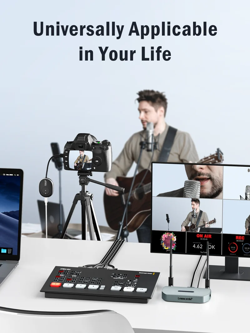 Lemorele Wireless HDMI Kit – USB-A/C/HDMI For MacOS