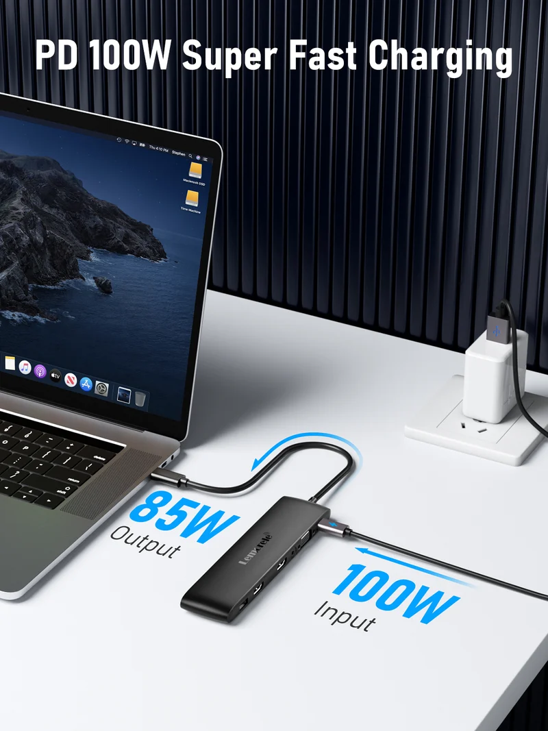 Lemorele TC97 All-in-One USB-C Dock Built for Creators on the Move