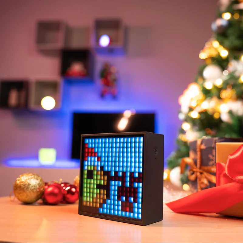 Divoom Timebox-Evo Pixel Art Bluetooth Speaker with 16x16 DIY LED Display