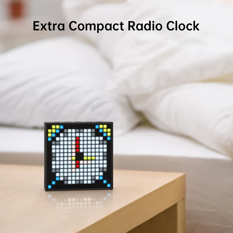 Divoom Timebox-Evo Pixel Art Bluetooth Speaker with 16x16 DIY LED Display