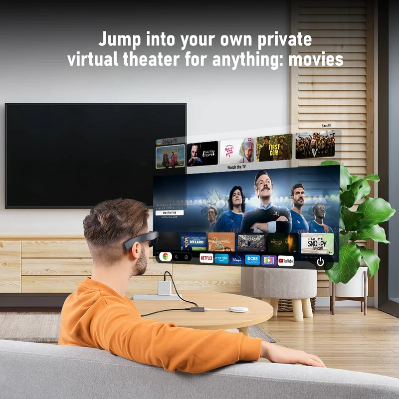 Lemorele LD48L HDMI to USB-C Converter | 4K60Hz Video Output for AR Glasses and USB-C Displays