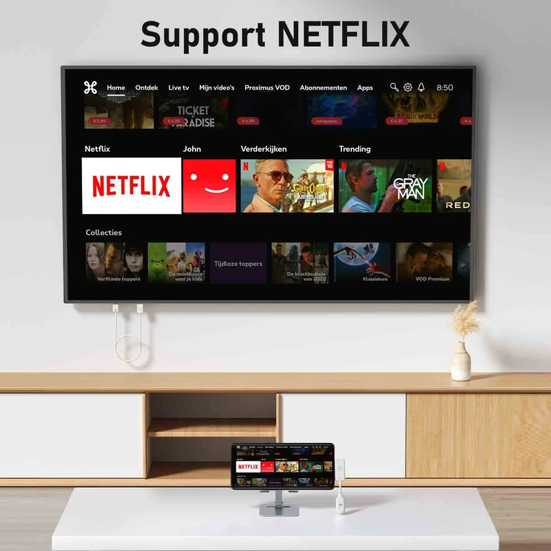 Lemorele P10 Wireless HDMI Kit | USB-C TX & HDMI RX