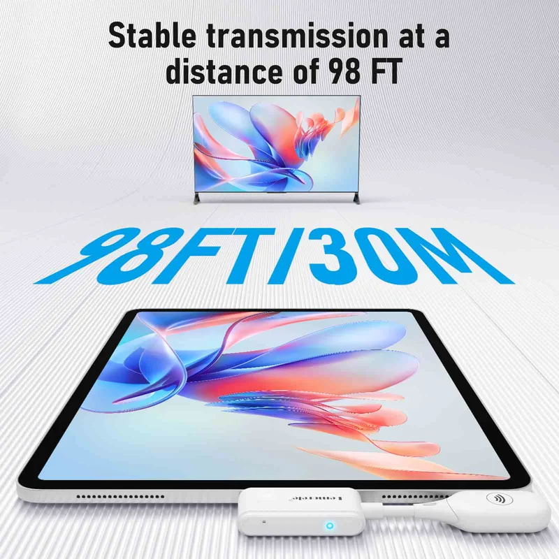 Lemorele P10 Wireless HDMI Kit | USB-C TX & HDMI RX