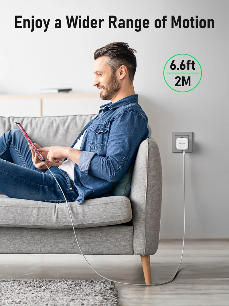 Lemorele【PD0401GD】45W USB C+USB C Charger