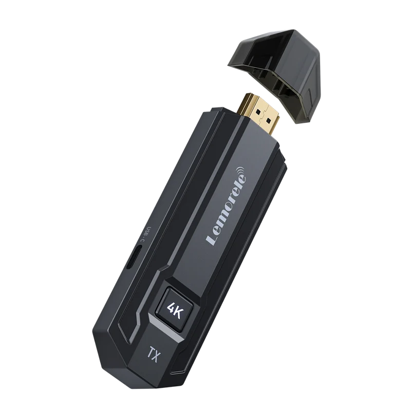 Lemorele Wireless HDMI Kit – 4K/1080P, Ultra-Low Lag