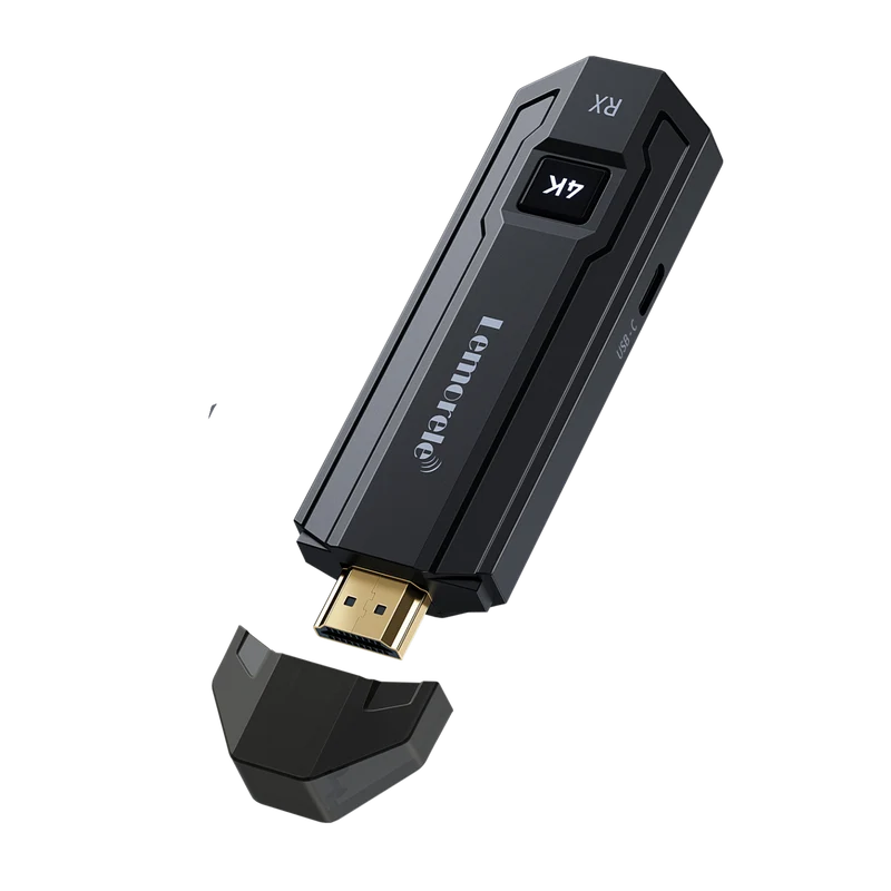 Lemorele Wireless HDMI Kit – 4K/1080P, Ultra-Low Lag