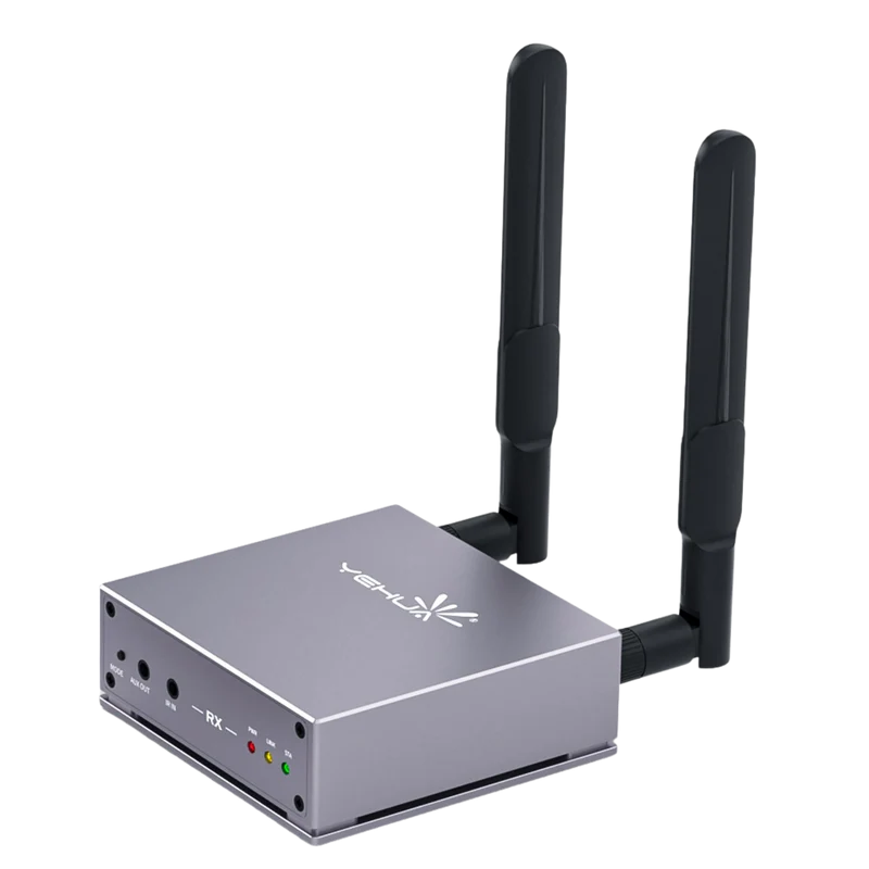 Lemorele R15 Wireless HDMI KVM Extender, Ultra Long Transmission Range, Supports 1TX to 4RX or 4TX to 1RX