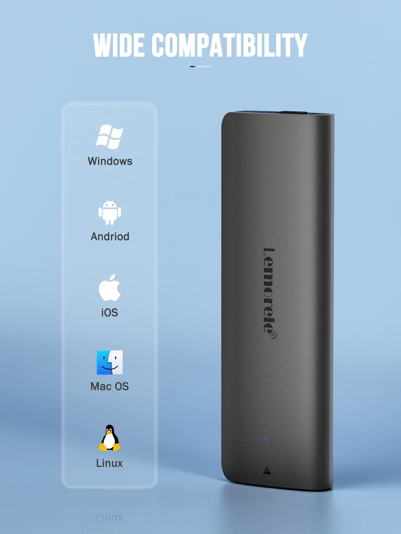 Lemorele M.2 NVMe SSD Enclosure【SD1L】