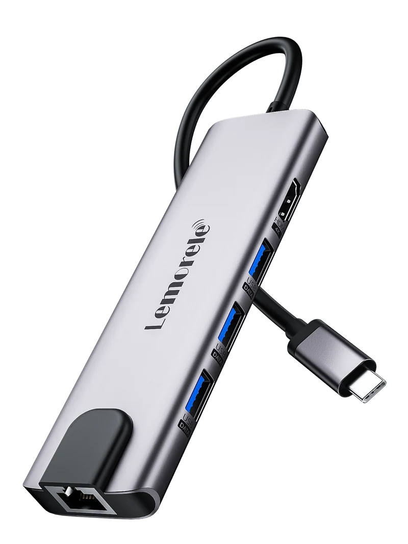 Lemorele USB C Hub 9 in 1【TC39-x】