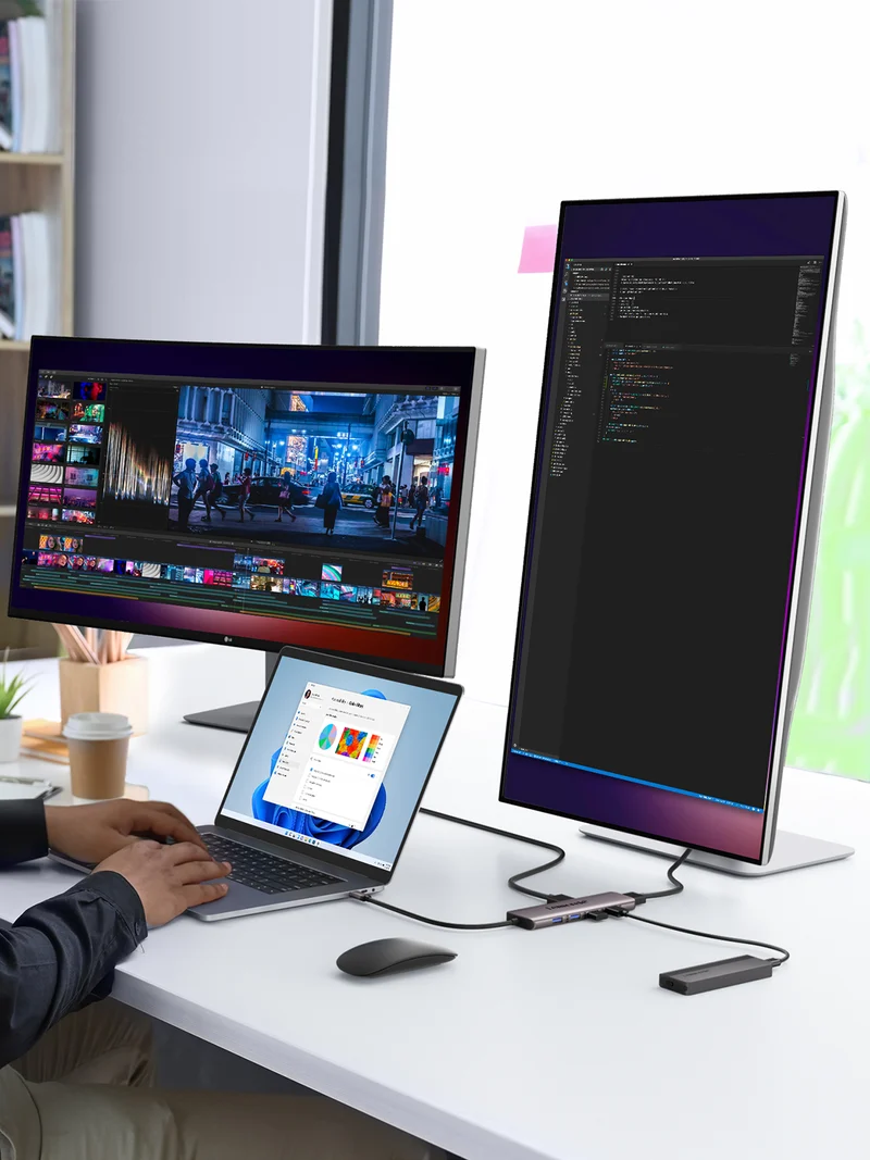 LEMORELE™ TC66 | USB C Hub 7 in 1