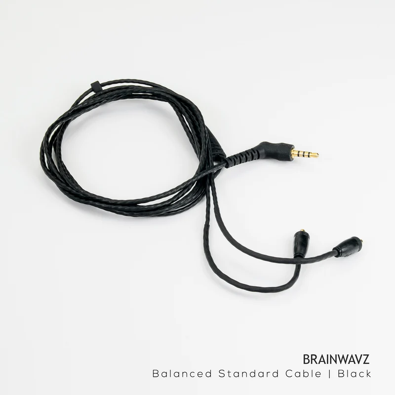 Câble symétrique avec connecteur MMCX (jack 2.5 mm)