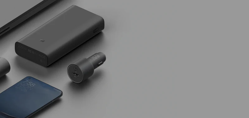 Xiaomi 67W Autolader USB-A + USB-C